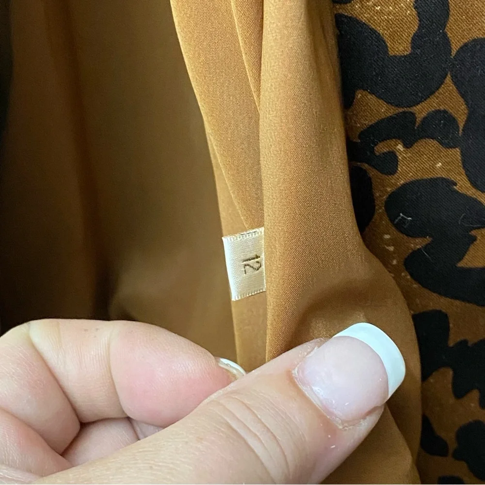 Host Pick! Make offer! RARE DON CASTER TRUE Modern look VINTAGE LEOPARD/ LEATHER - Picture 14 of 16